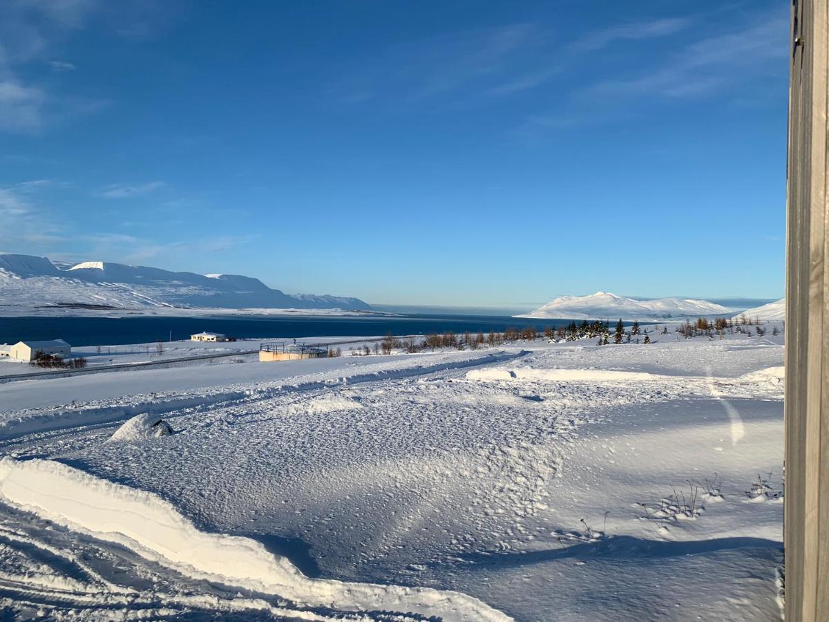Apartment In The Country, Great View Apt. A Akureyri Bagian luar foto
